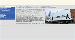Desktop Screenshot of motz-berlin.de